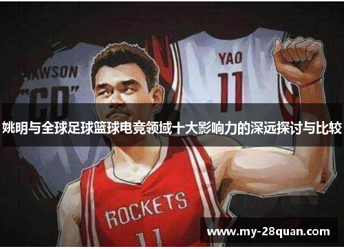 姚明与全球足球篮球电竞领域十大影响力的深远探讨与比较